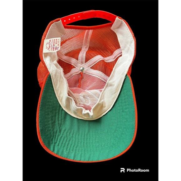 RARE Vintage New Era 70s Tennessee Vols Embroidered SnapBack Trucker Hat - Picture 5 of 5